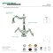Kingston Brass KS1498AL Heritage 2-Handle Vessel Sink Faucet, Brushed Nickel KS1498AL - alternate 3